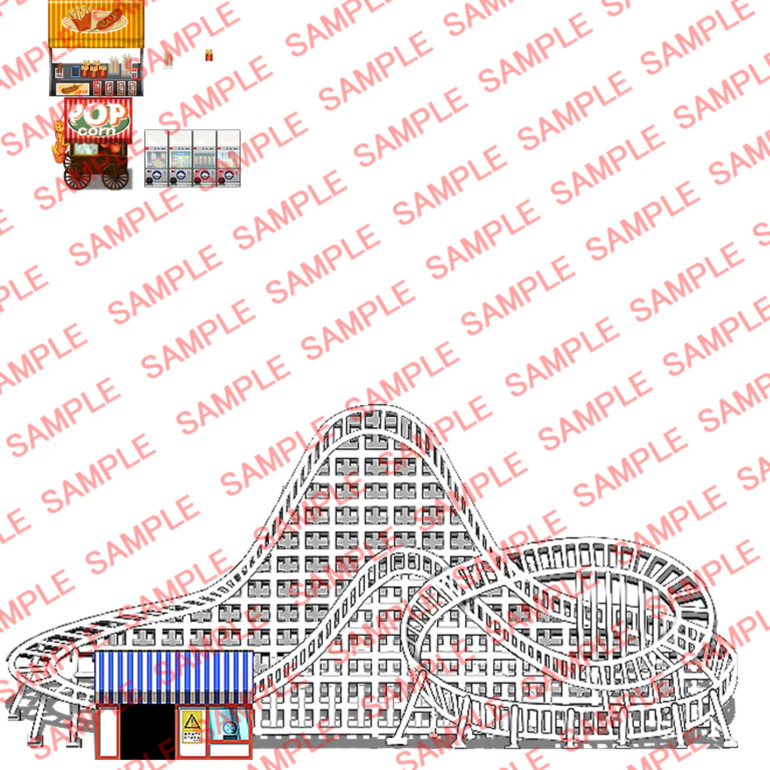 Amusement park! Tile set - RPG Maker MZ - Image 4
