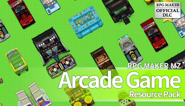 Arcade Game Resource Pack - RPG Maker MZ