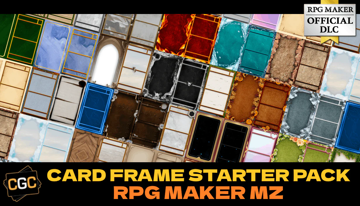 Card Frame Starter Pack - RPG Maker MZ