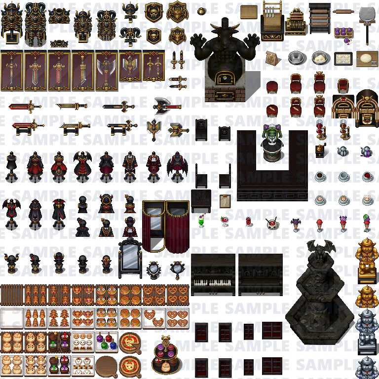 Creepy Land Tileset Pack Plus - RPG Maker MZ - Image 7