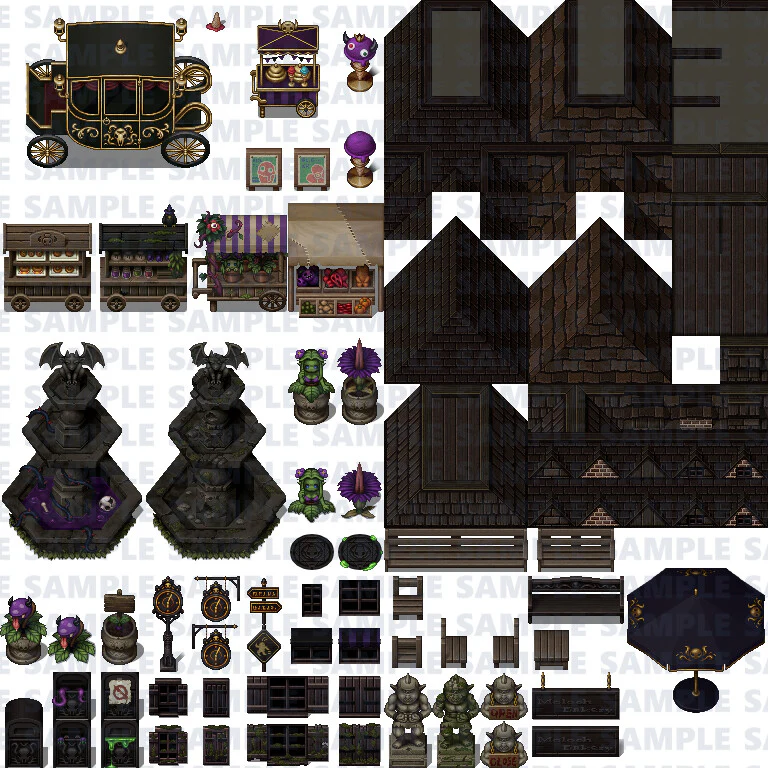 Creepy Land Tileset Pack Plus - RPG Maker MZ - Image 8