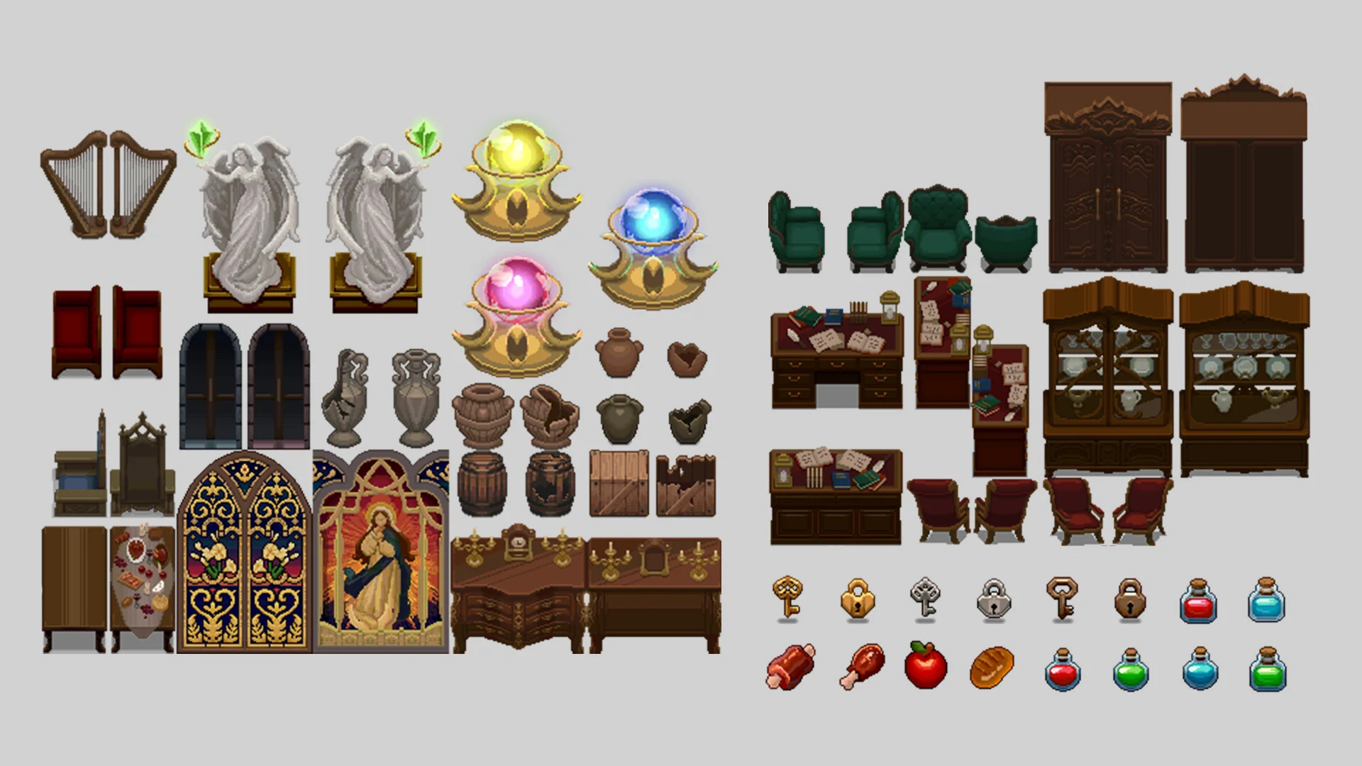 Dark Castle Assets Top View Ver - RPG Maker MZ - Image 6