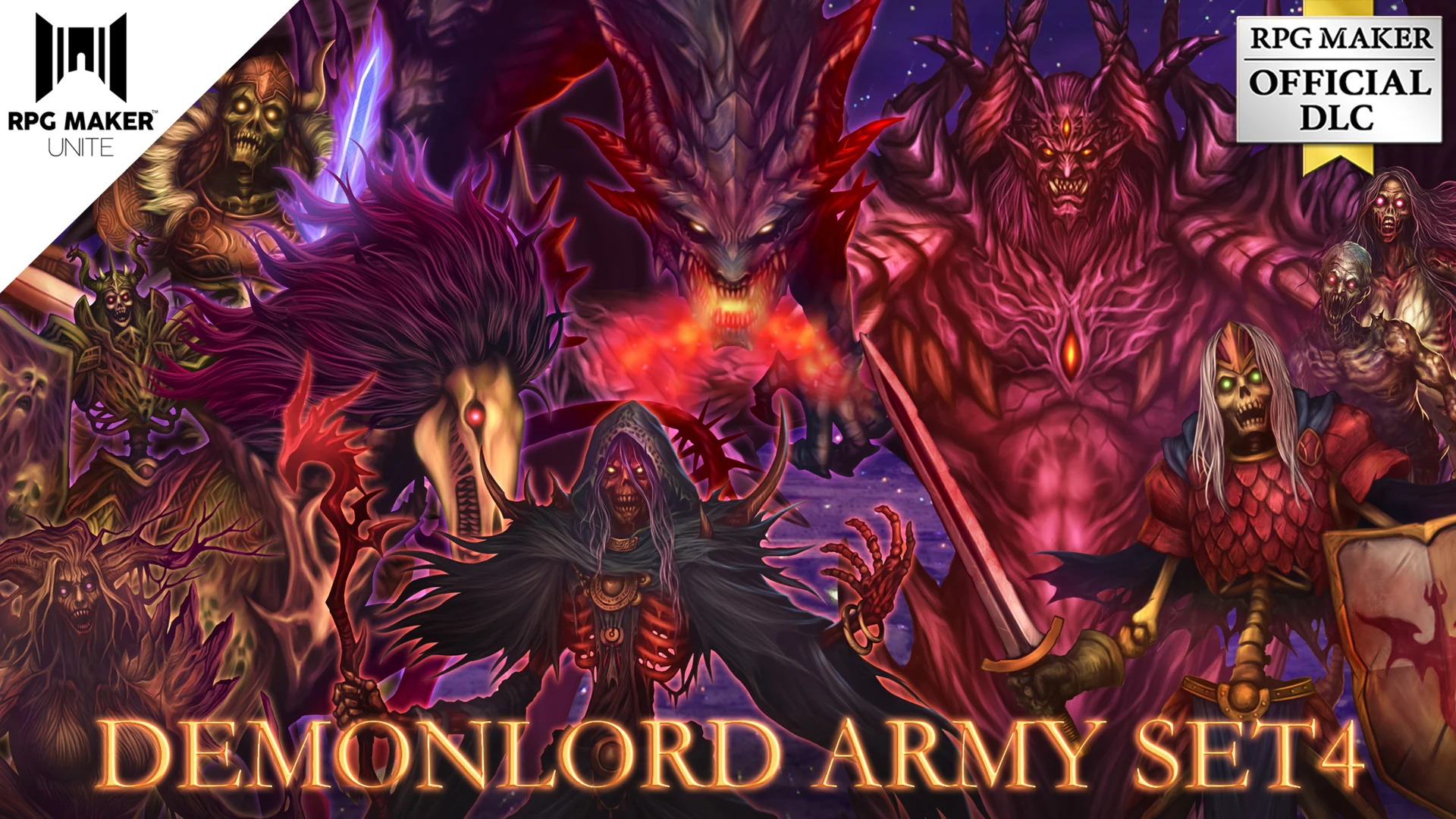 Demon Lord Army Set 4 - RPG MAKER UNITE