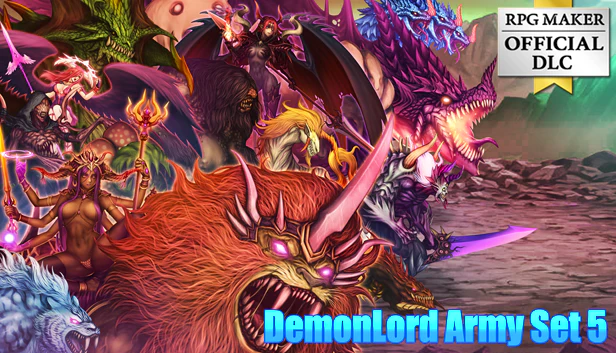 Demon Lord Army Set 5 - RPG Maker MZ