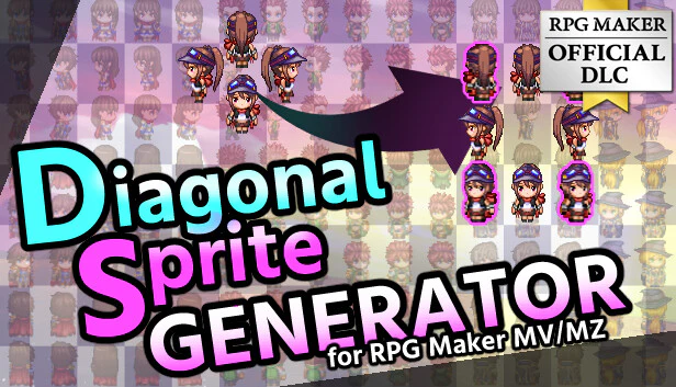 Diagonal Sprite Generator - RPG Maker MZ