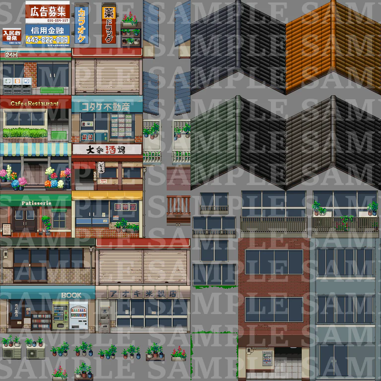 DorapixelMapChips / Modern JP Custom - RPG Maker MZ - Image 5