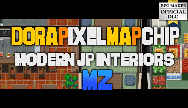 DorapixelMapChips / Modern JP Interiors - RPG Maker MZ