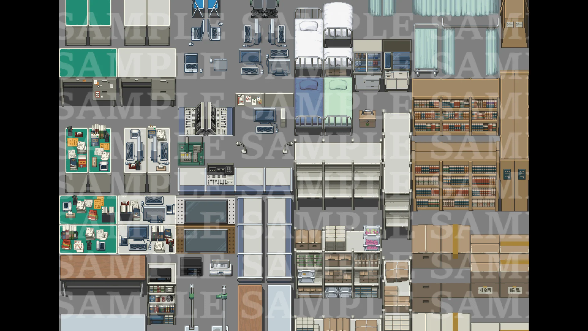 DorapixelMapChips / Modern JP Schools - RPG Maker MZ - Image 12