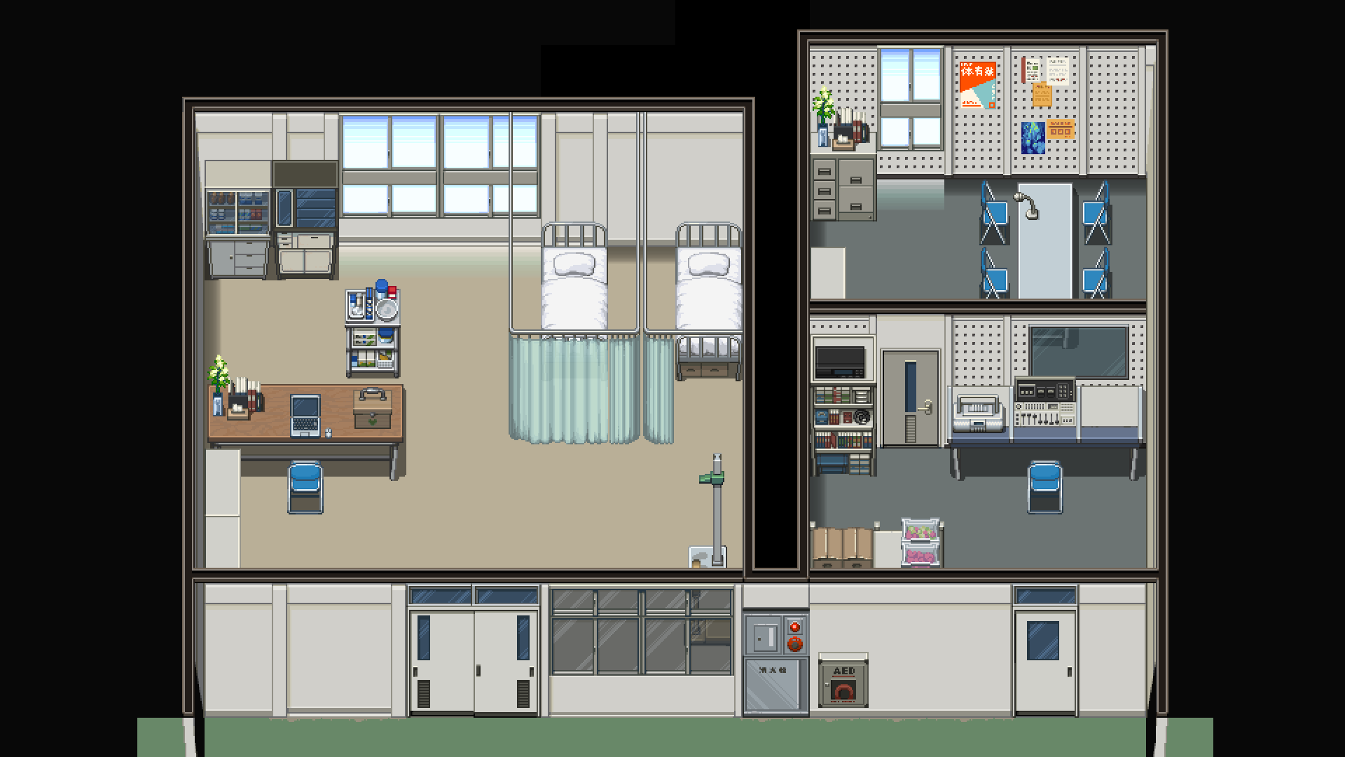 DorapixelMapChips / Modern JP Schools - RPG Maker MZ - Image 5