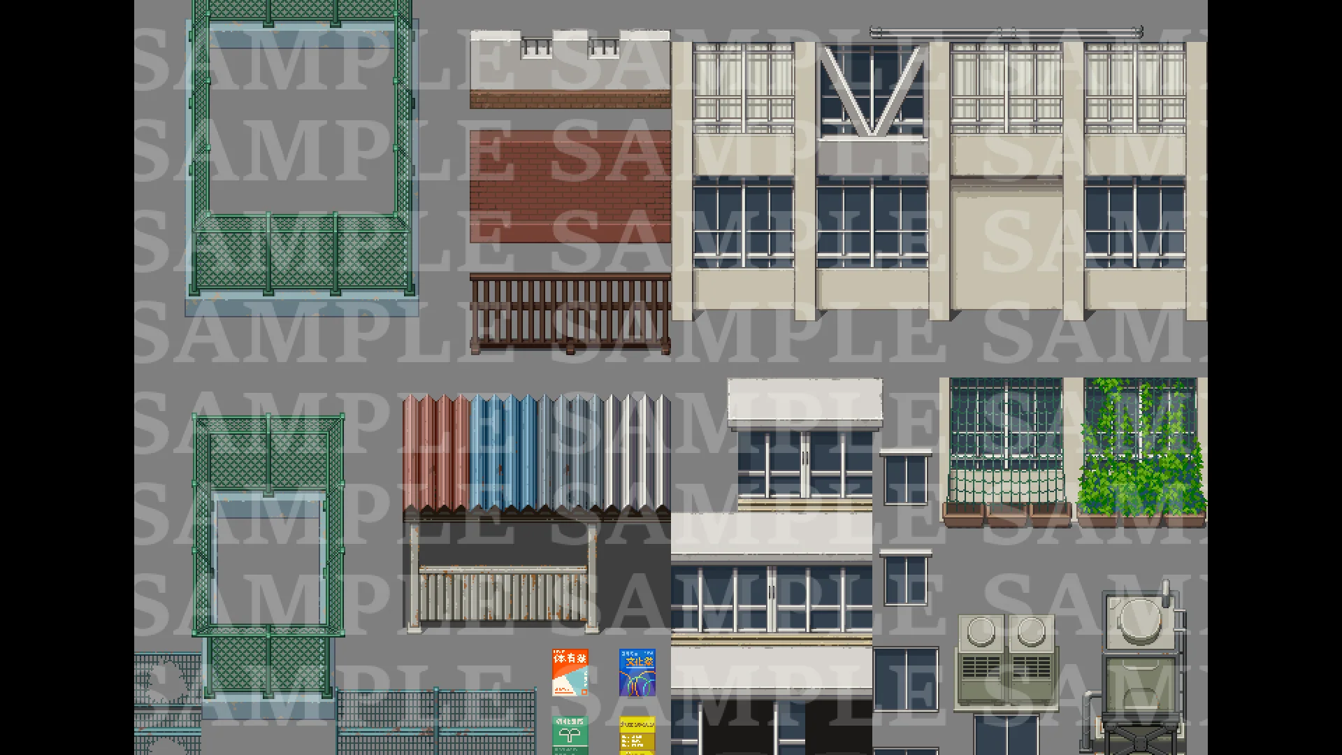DorapixelMapChips / Modern JP Schools - RPG Maker MZ - Image 7
