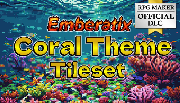 Emberatix - Coral Theme Tileset - RPG Maker MZ