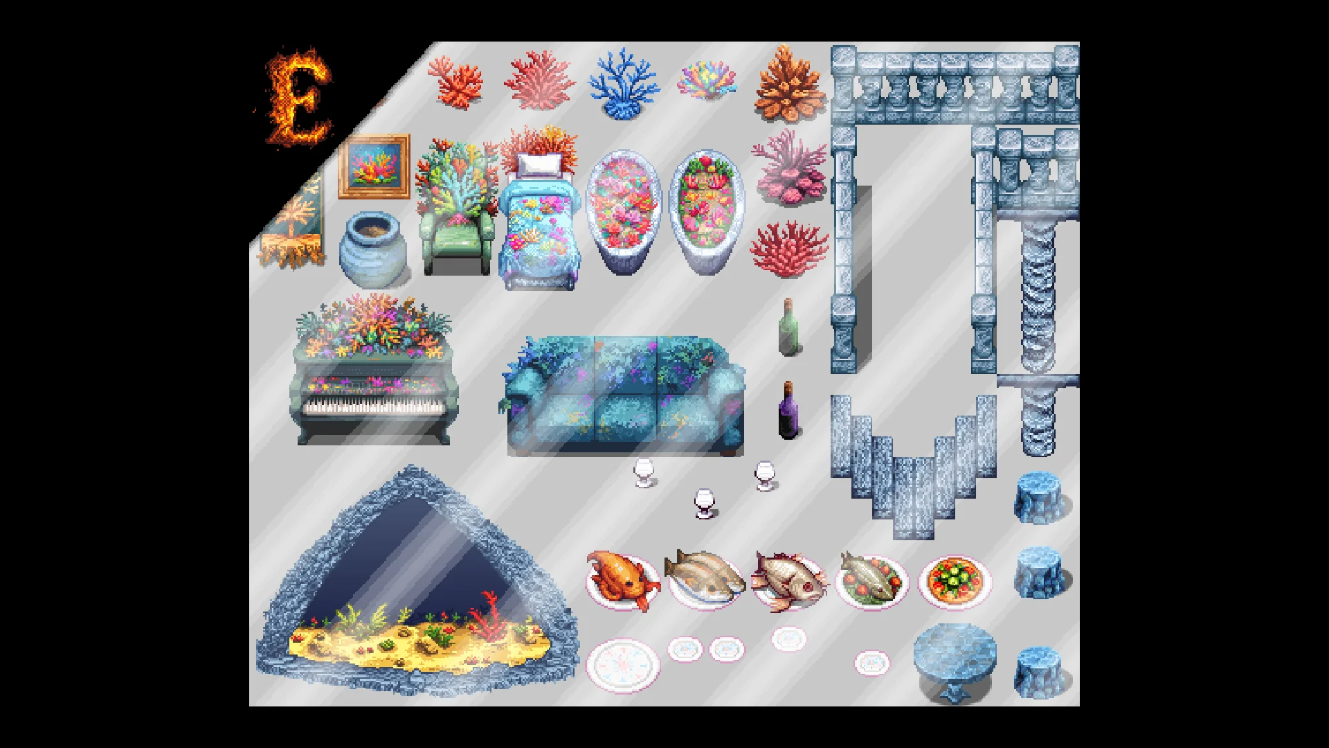 Emberatix - Coral Theme Tileset - RPG Maker MZ - Image 5