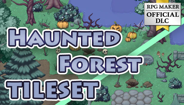 Haunted Forest Tileset - RPG Maker MZ