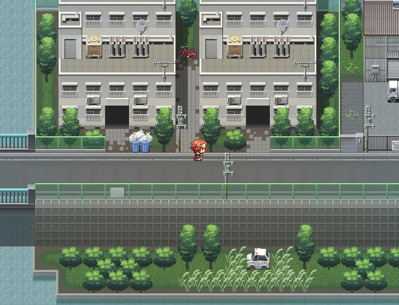 Japanese Modern Cityscape Tileset - RPG Maker MZ - Image 4