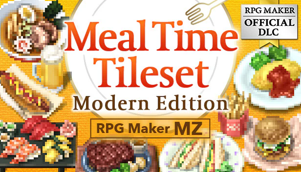 Meal Time Tileset - Modern edition - RPG Maker MZ