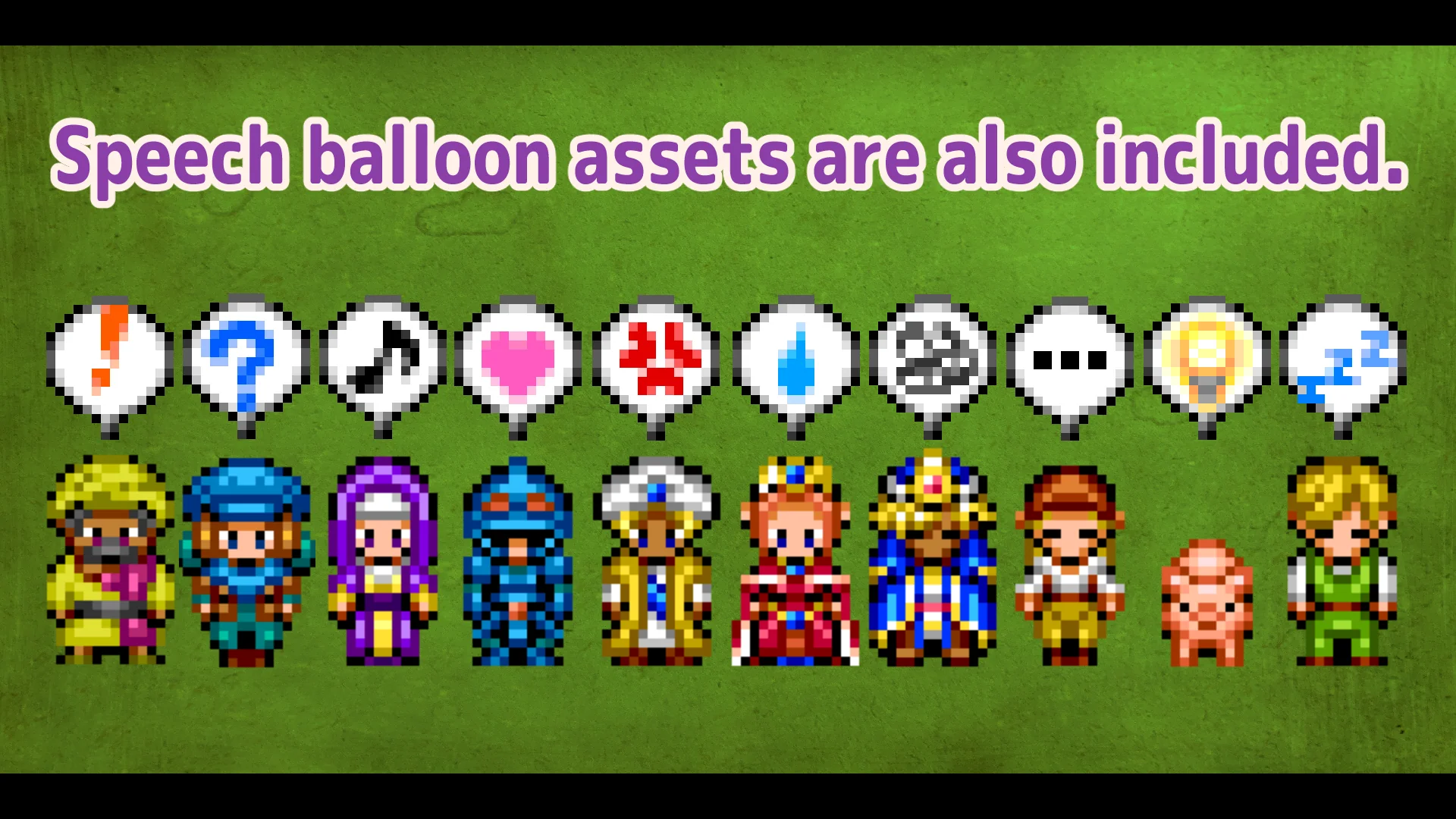 MEGA FANTASY Walking NPCs and Faces - RPG MAKER UNITE - Image 12