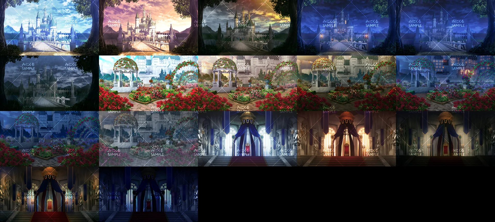 Minikle Backgrounds Bundle Fantasy part03- RPG Maker MZ - Image 2