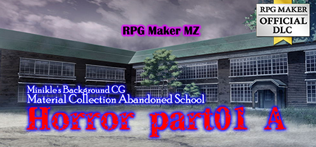 Minikle's Background CG Material Collection Abandoned School Horror part01 A - RPG Maker MZ