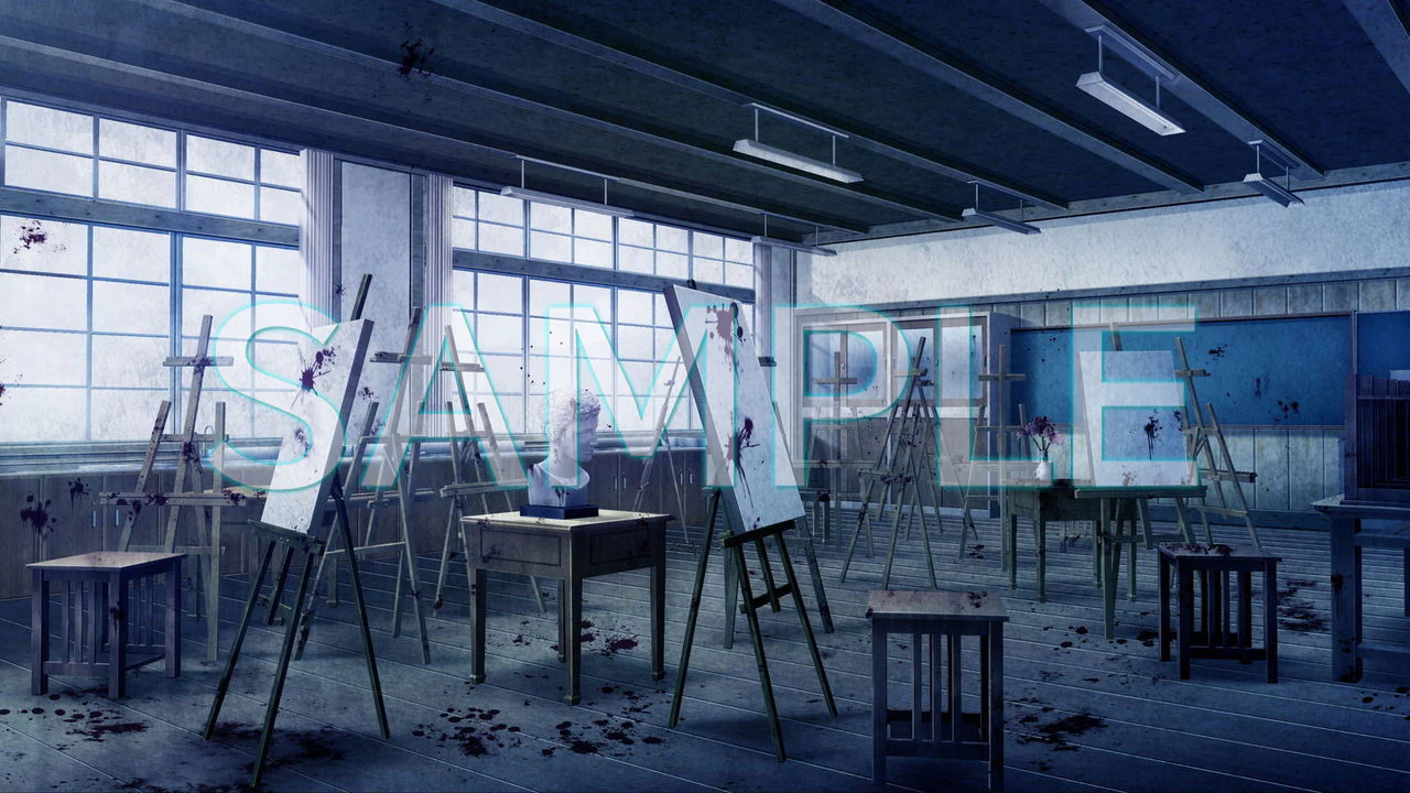 Minikle's Background CG Material Collection Abandoned School Horror part01 A - RPG Maker MZ - Image 4