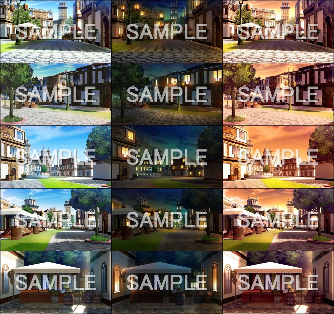 Minikle's Background CG Material Collection "fantasy" part02A - RPG Maker MZ - Image 2
