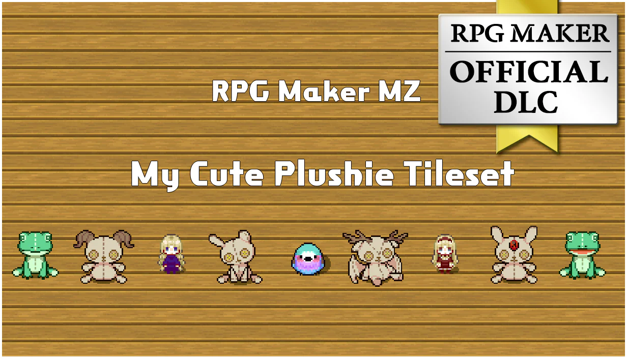 My Cute Plushie Tileset - RPG Maker MZ