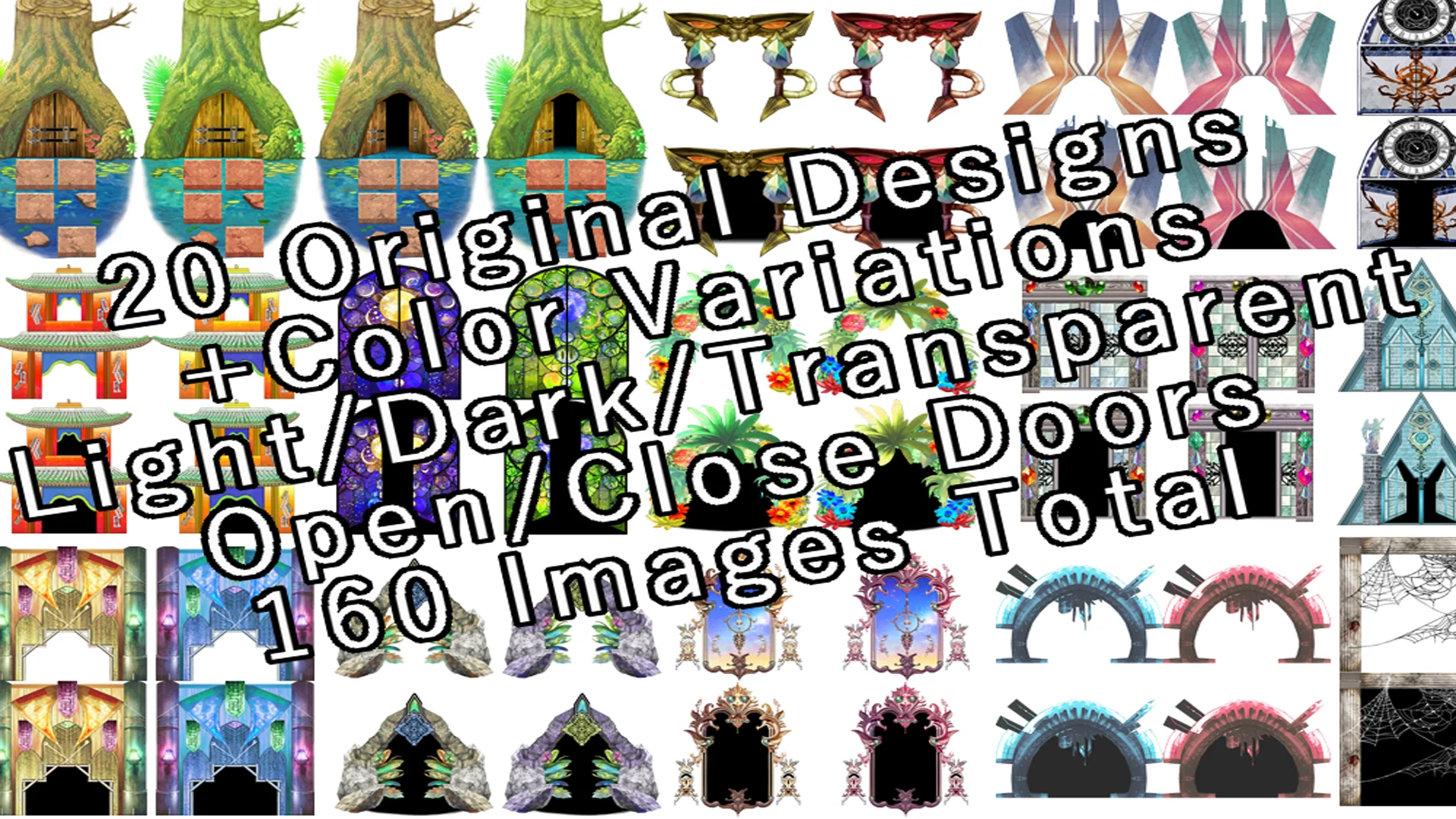 NATHUHARUCA Door Tilesets 3 - RPG MAKER UNITE - Image 5