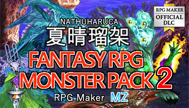 NATHUHARUCA Fantasy RPG Monster Pack 2 - RPG Maker MZ