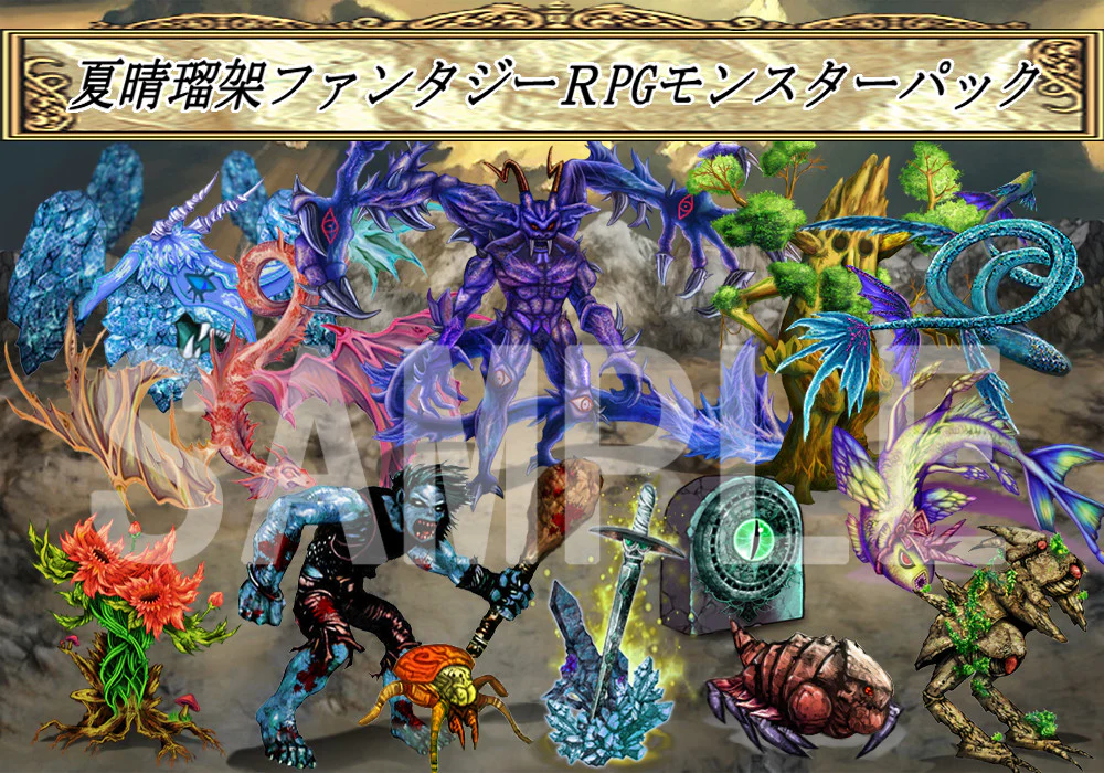 NATHUHARUCA Fantasy RPG Monster Pack - RPG Maker MZ - Image 3