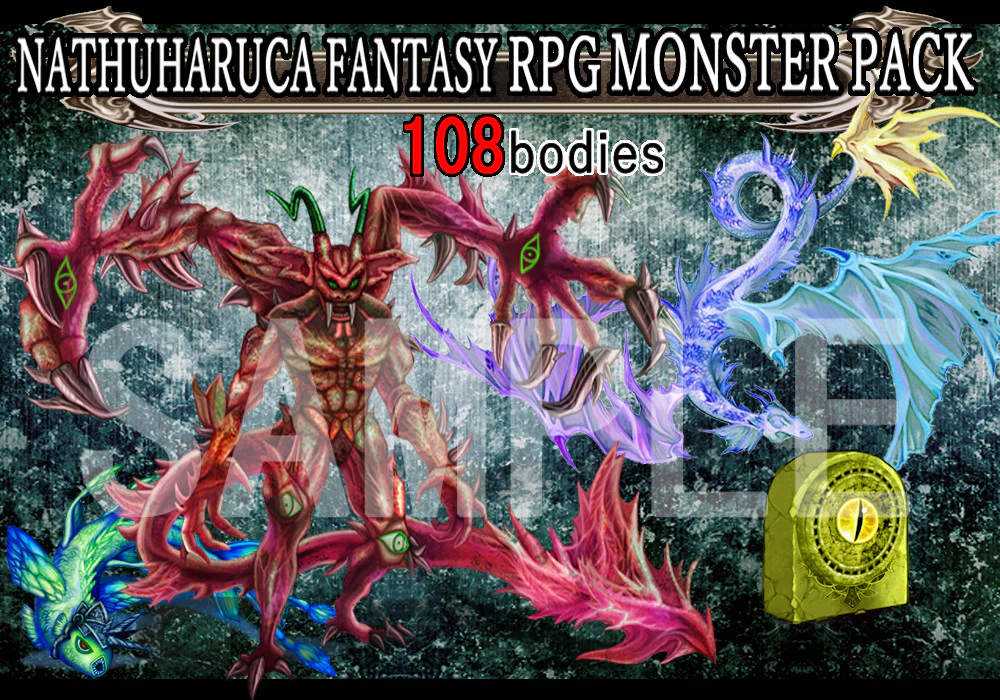 NATHUHARUCA Fantasy RPG Monster Pack - RPG Maker MZ - Image 7