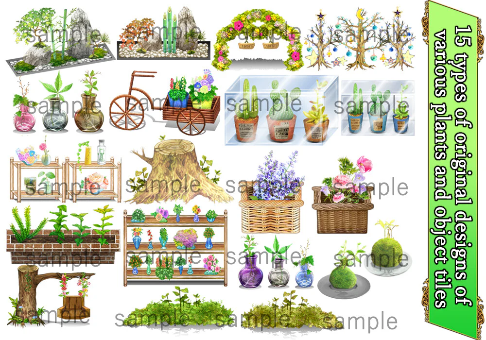 NATHUHARUCA Green Tilesets - RPG Maker MZ - Image 3