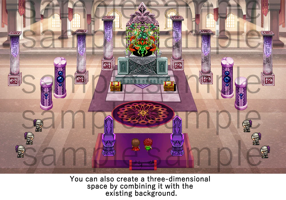 NATHUHARUCA Throne Tilesets - RPG Maker MZ - Image 8