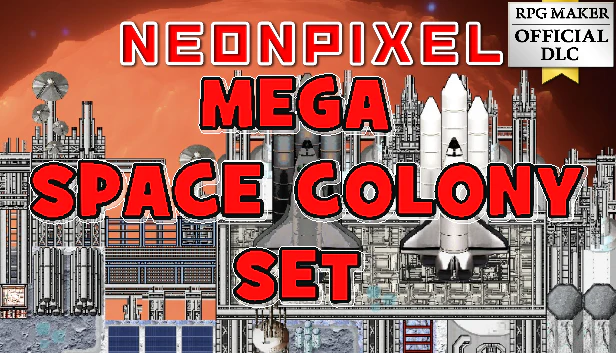 NEONPIXEL ‐ MEGA SPACE COLONY SET - RPG Maker MZ