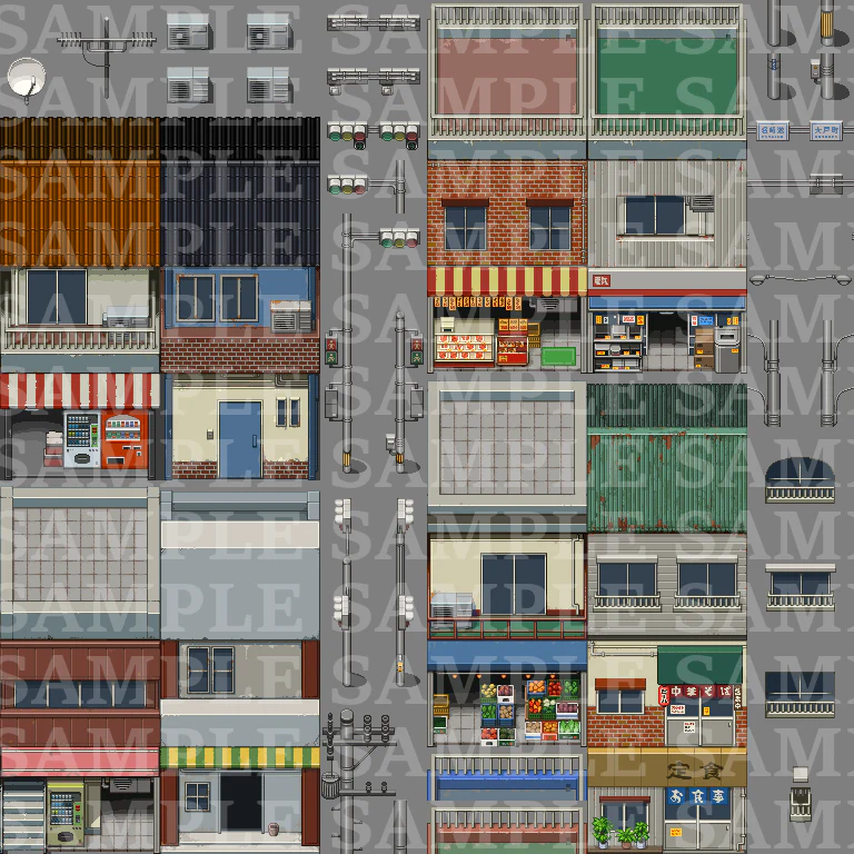 DorapixelMapChips / Modern JP - RPG Maker MZ - Image 5