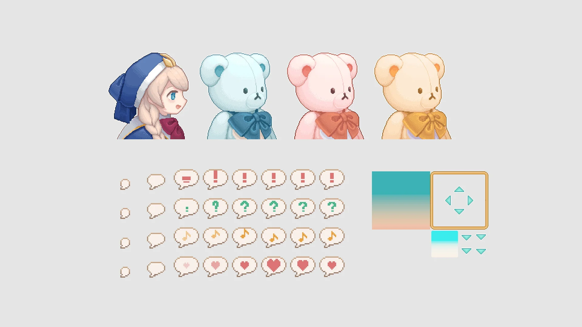 Pastel Kawaii Assets - Mini Version - RPG Maker MZ - Image 10