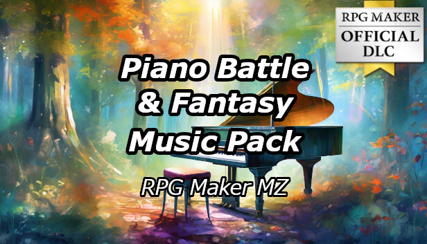 Piano Battle and Fantasy Music Pack - RPG Maker MZ