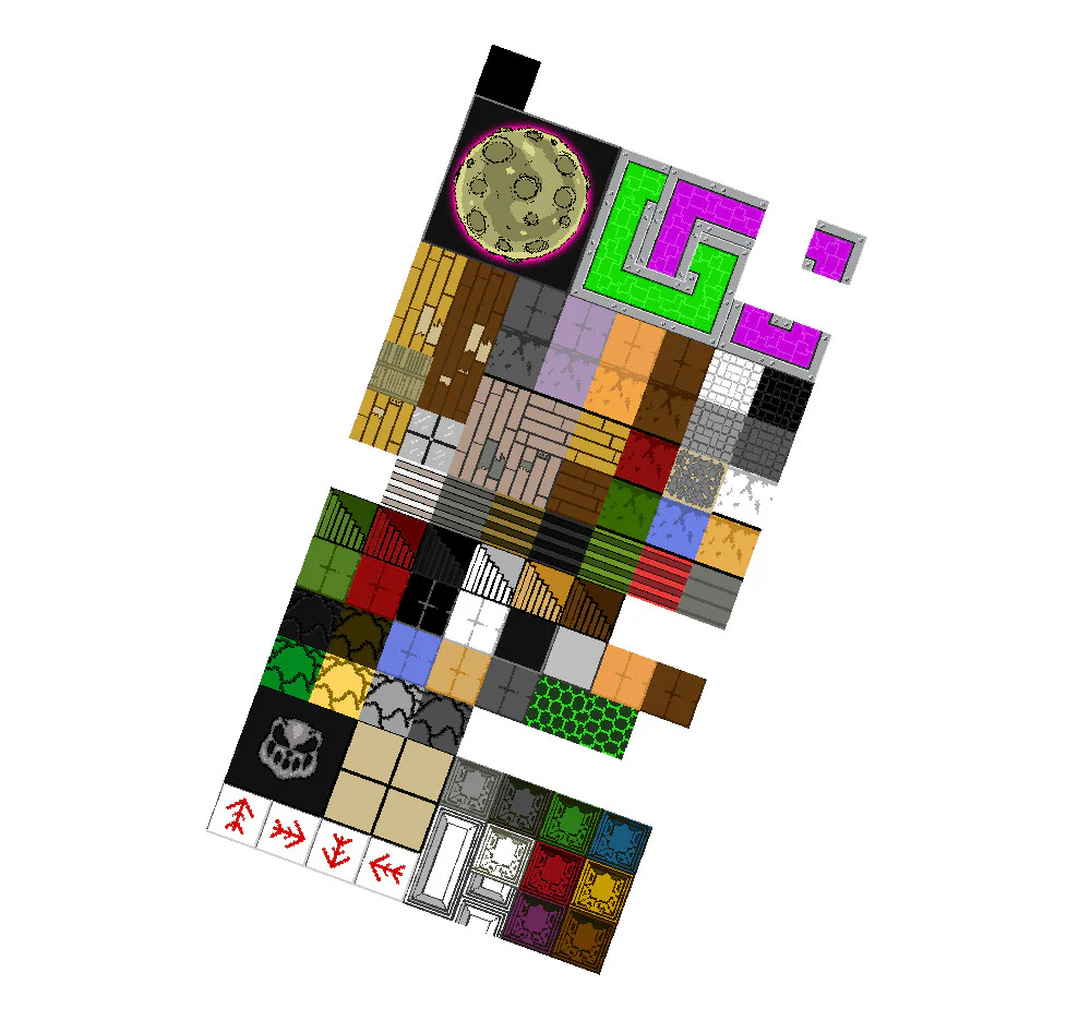 Pixel Pack 1 Characters - Faces - Tilesets - RPG Maker MZ - Image 6