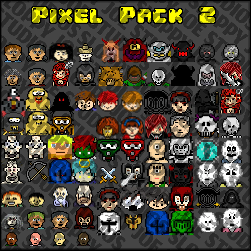 Pixel Pack 2 Characters - Faces - Sideview Enemies - RPG Maker MZ - Image 6