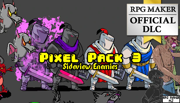 Pixel Pack 3 Sideview Enemies - RPG Maker MZ