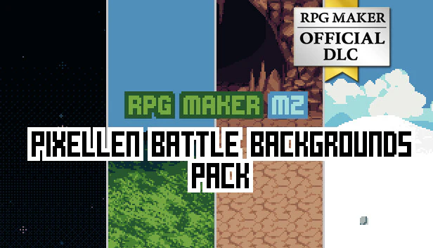 PIXELLEN BATTLE BACKGROUNDS PACK - RPG Maker MZ