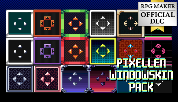 PIXELLEN WINDOWSKIN PACK - RPG Maker MZ