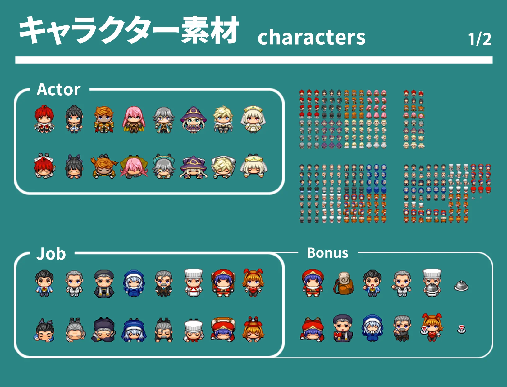 REFMAP Fantasy Character Pack 1 - RPG Maker MZ - Image 5