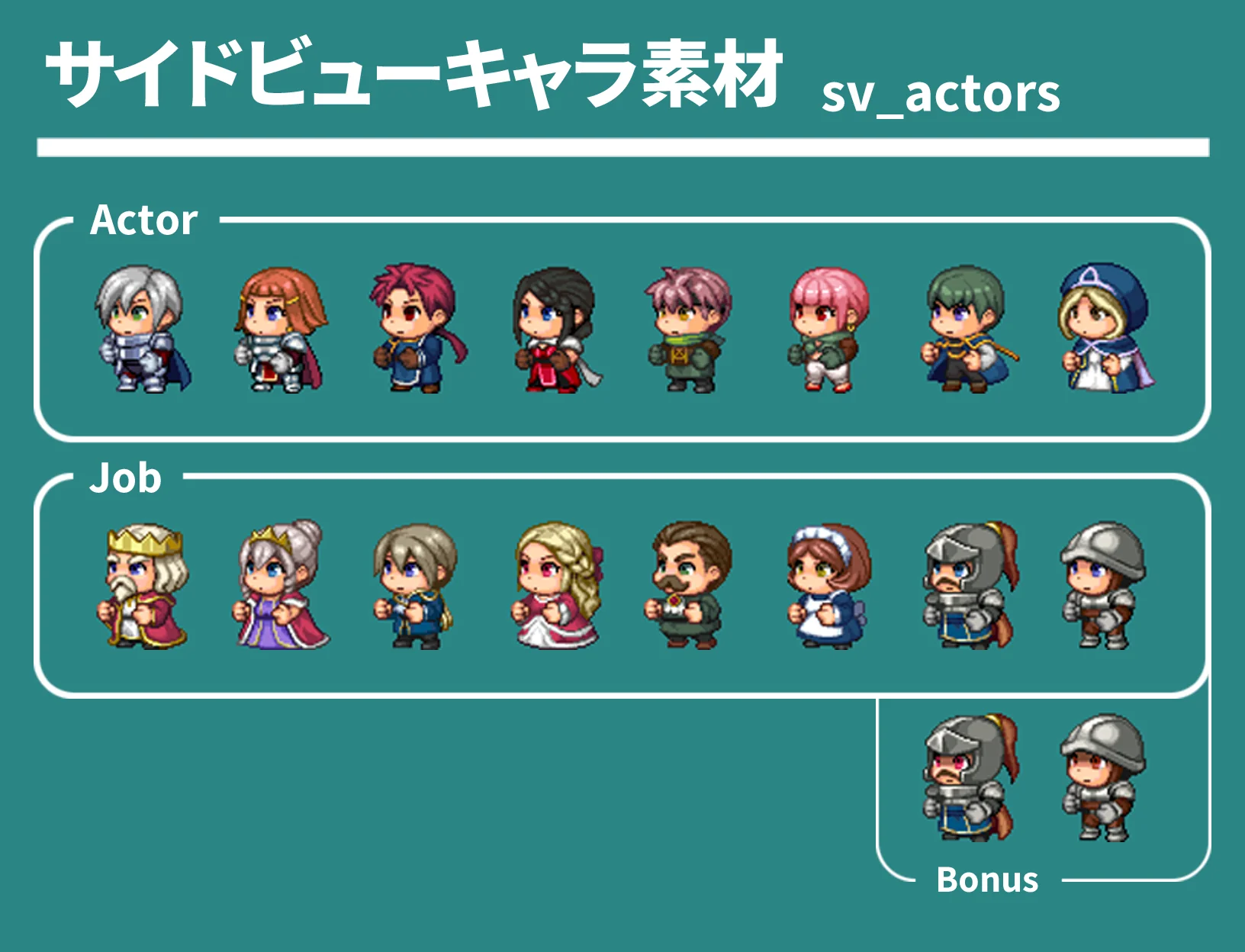 REFMAP Fantasy Character Pack 2 - RPG Maker MZ - Image 8