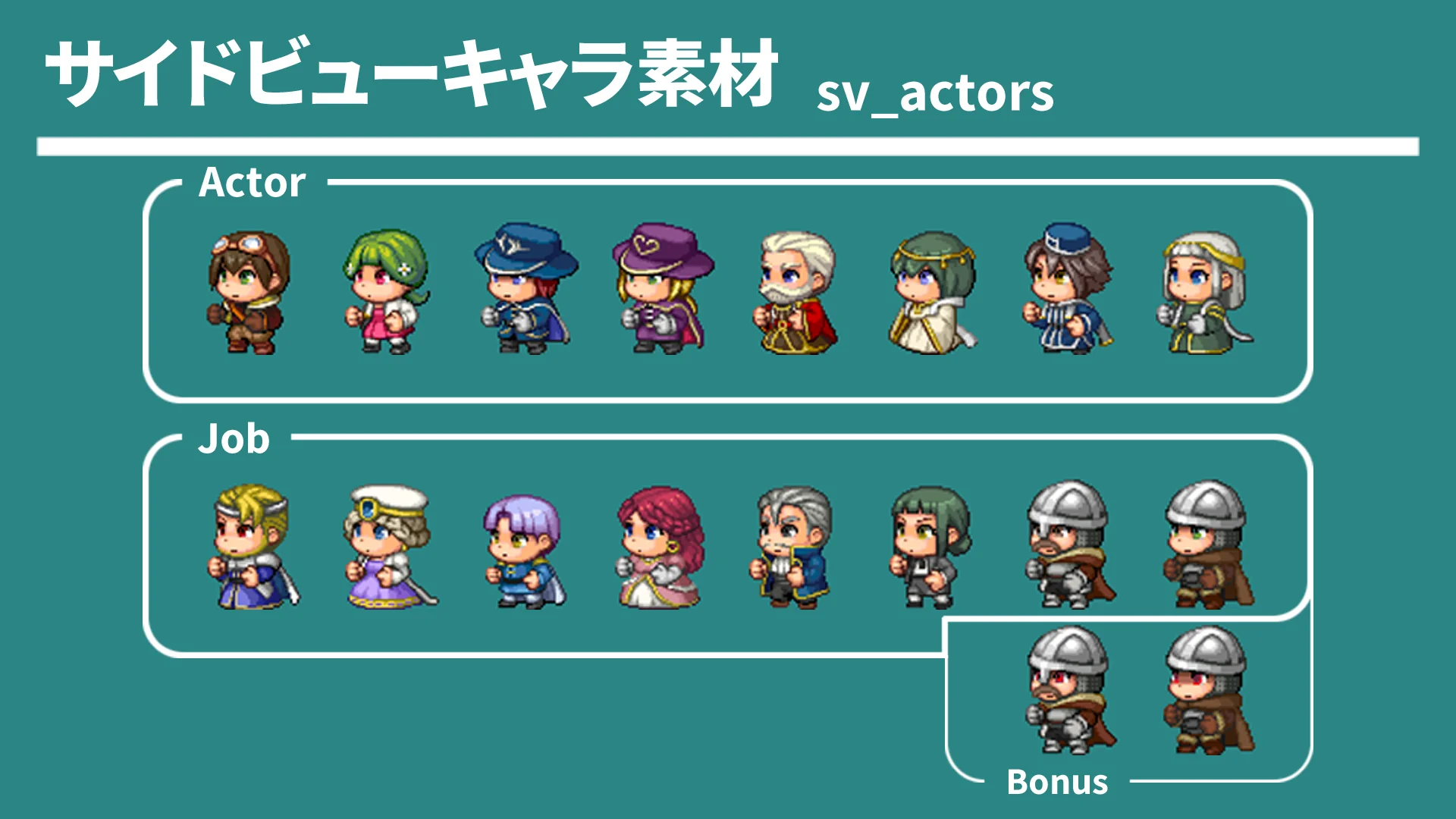 REFMAP Fantasy Character Pack 4 - RPG Maker MZ - Image 6