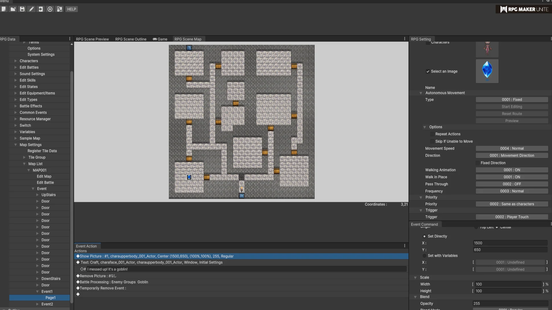RPG MAKER UNITE Add-on - 3D Dungeon - RPG MAKER UNITE - Image 8