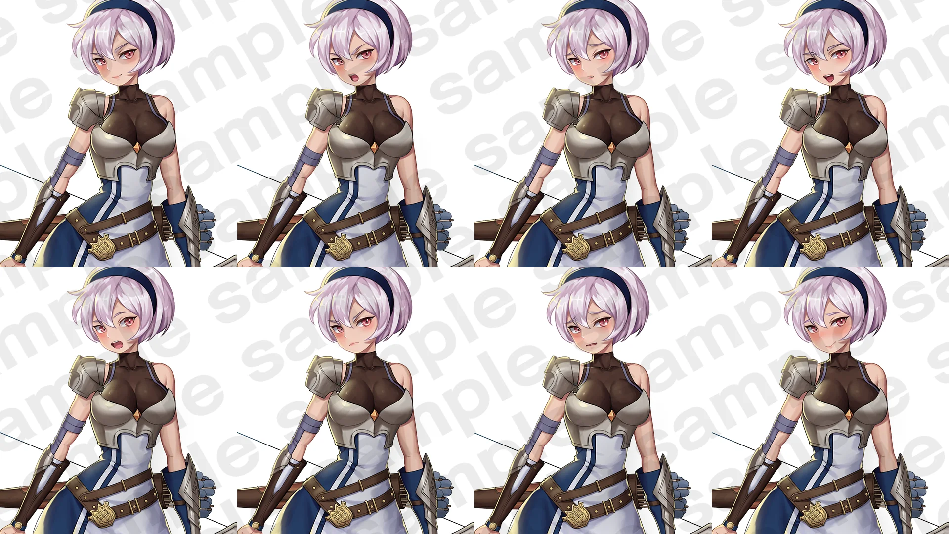 RPG MAKER UNITE Default Character Facial Expression Assets2 - RPG MAKER UNITE - Image 5