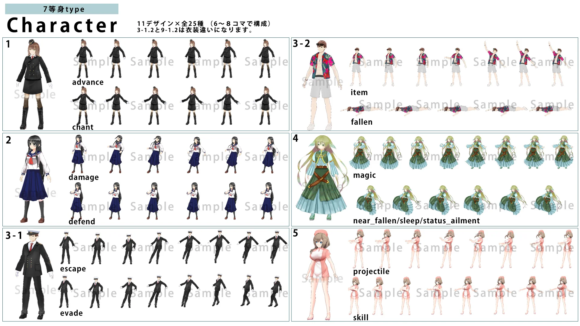 RPG MAKER UNITE Walking Graphics Pack 2 - RPG MAKER UNITE - Image 6