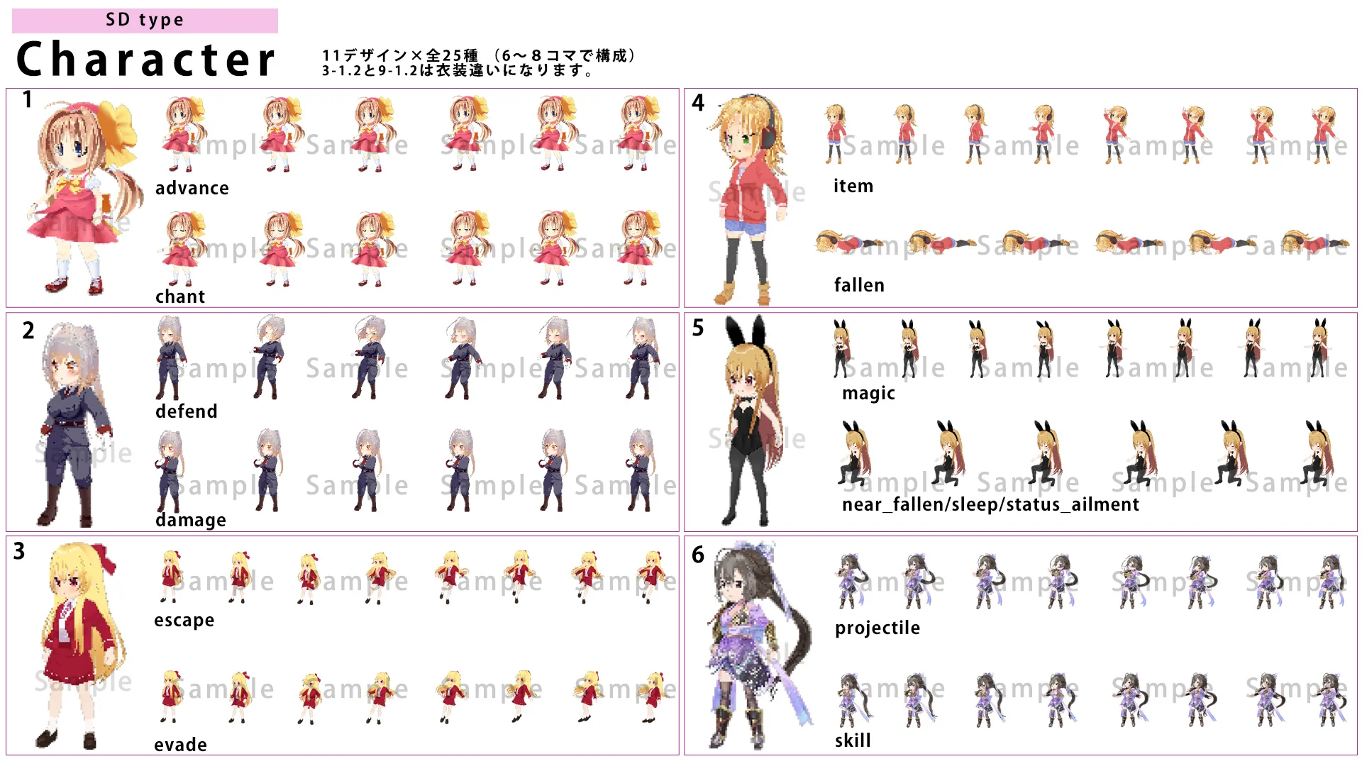RPG MAKER UNITE Walking Graphics Pack - RPG MAKER UNITE - Image 8