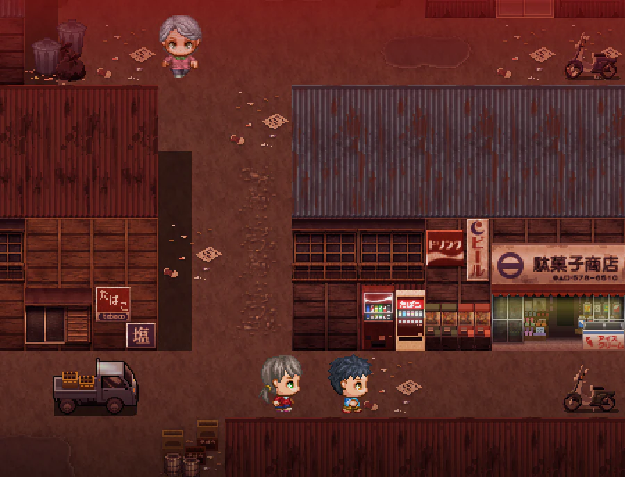 SERIALGAMES Living Good City Tileset - 80's Scene SET - RPG Maker MZ - Image 6