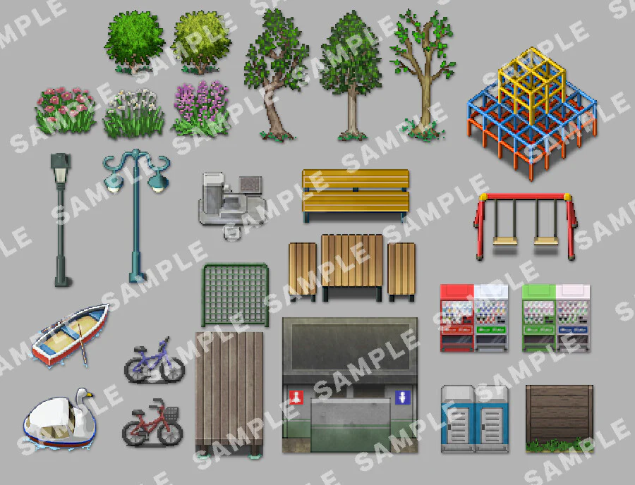 SERIALGAMES Living Good City Tileset - RPG Maker MZ - Image 9