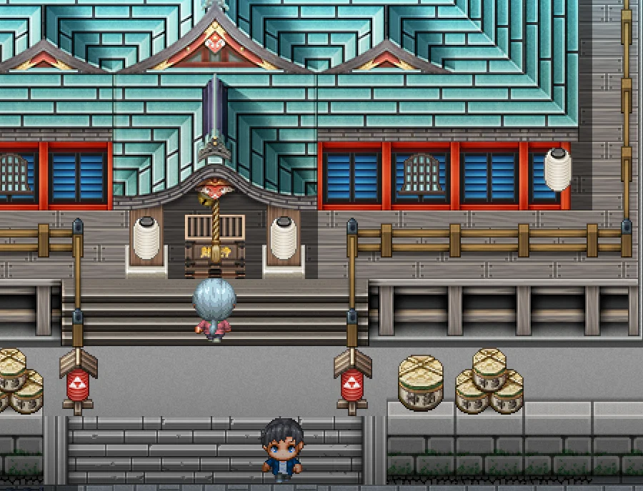 SERIALGAMES Living Good City Tileset - Shrine and Temples SET - RPG Maker MZ - Image 7